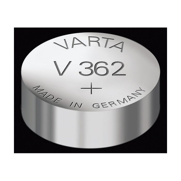 Pile bouton oxyde d'argent VARTA V 362 1
