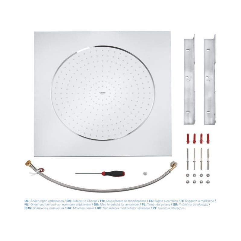 GROHE Plafonnier douche Rainshower FSeries 20 27286000 Tete 1 jet