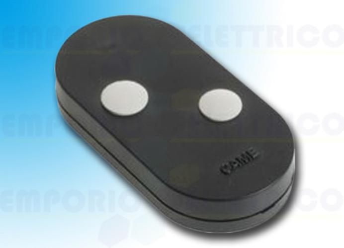 Came Télécommande 2 Canaux Rolling Code Noire Topd2rks 806ts-0112