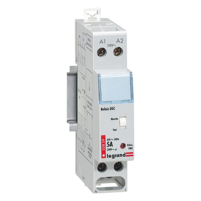 relais sécurité - 24 volts - vmc gaz - legrand 003859 0