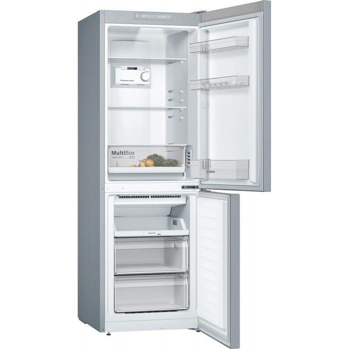 Réfrigérateurs combinés 279L Froid Ventilé BOSCH 70cm E, KGN33NLEB 2