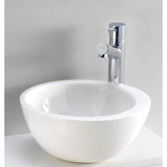 Robinet lave-mains haut chromé H 26.5 cm - eau froide uniquement 1