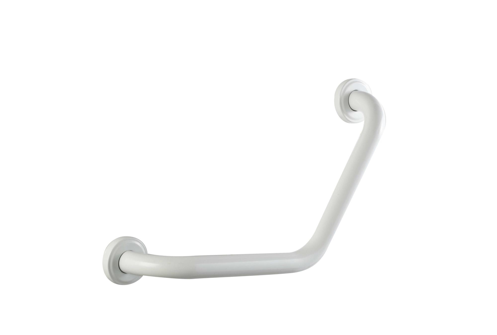 Poignée PMR coudée bain douche 135° USIS blanc
