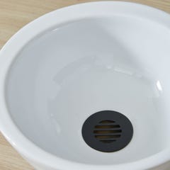 Lave mains design en bol blanc 4