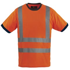 T-shirt YARD MC, orange HV - COVERGUARD - Taille L 1