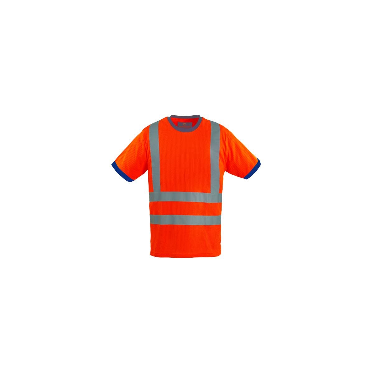 T-shirt YARD MC, orange HV - COVERGUARD - Taille L 0