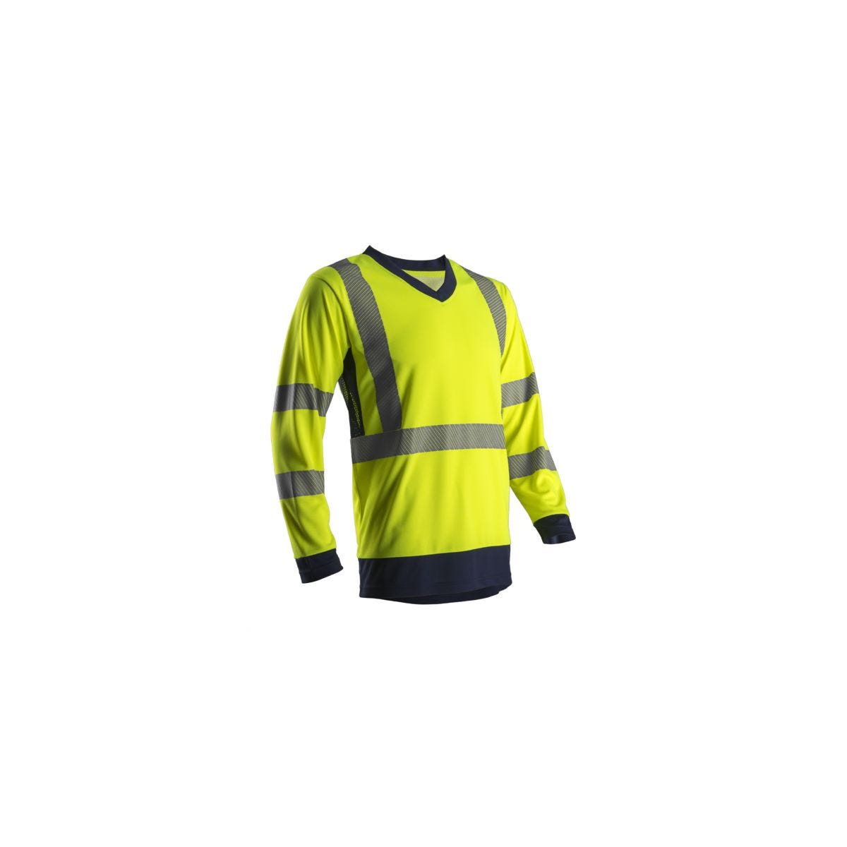 T-shirt SUNO ML jaune HV/marine - COVERGUARD - Taille XL 0