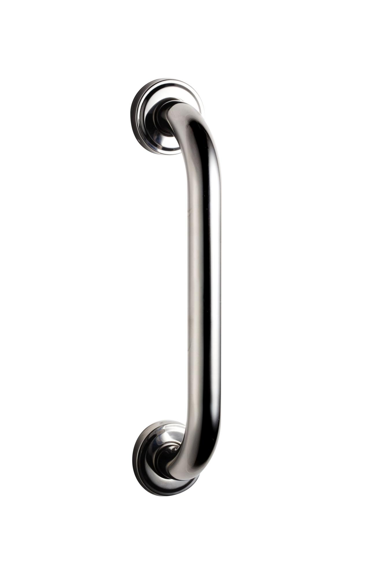 Poignée PMR droite bain douche en inox 30 cm USIS chromé
