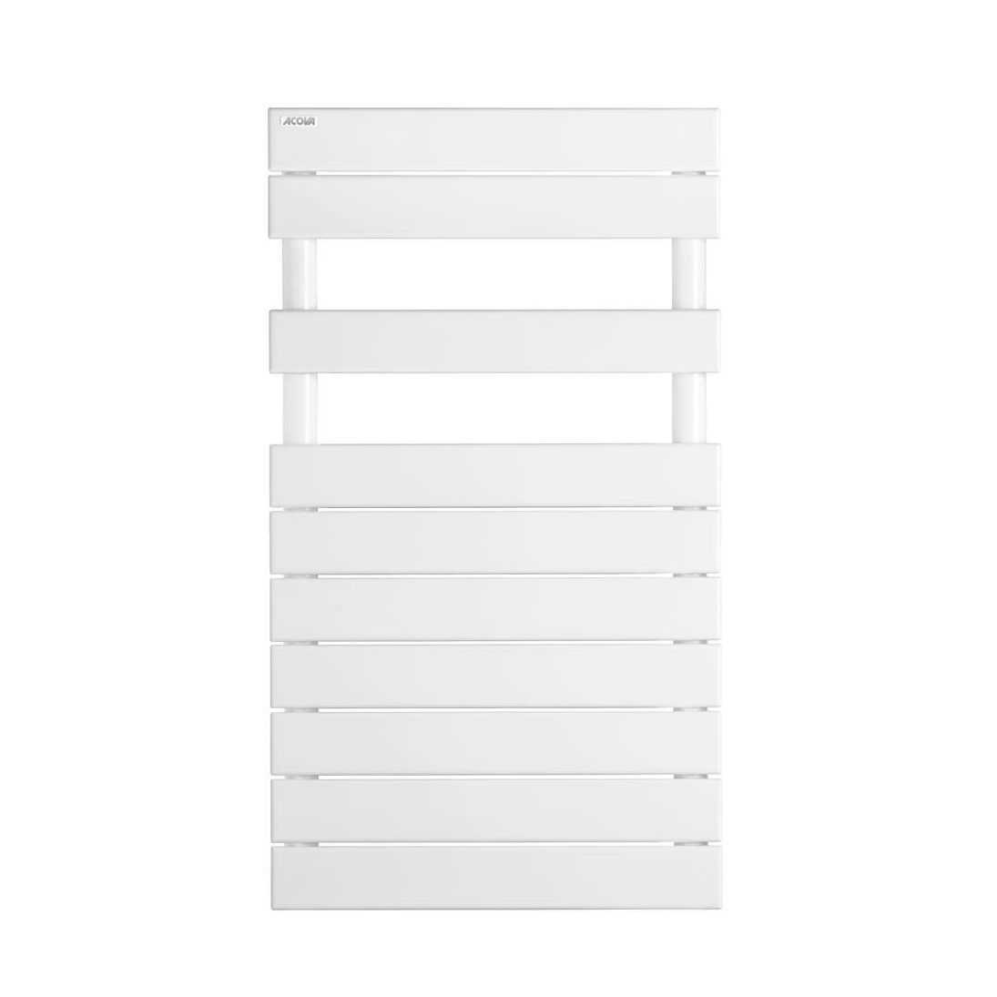 Sèche-serviettes chauffage central FASSANE SPA symétrique blanc 411W - ACOVA - FAS-082-050