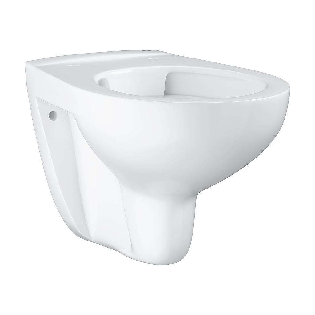 WC suspendu blanc sortie horizontale Bau Céramique 39427000 Grohe 0