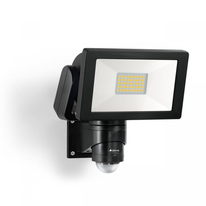 STEINEL Projecteur extérieur à détection LED intégrée LS 300 S noir 4000 K 0