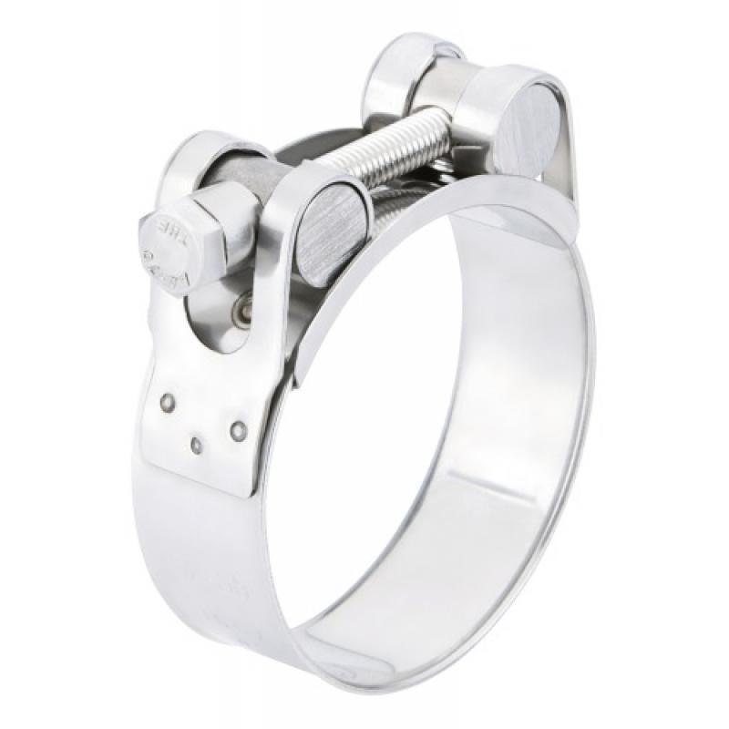 Colliers de serrage à tourillon simple serrage acier zingué, diamètre de serrage mini 48/maxi 51 mm, boîte de 25 pièces