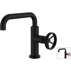 ROUSSEAU Mitigeur lavabo industriel - Bec mobile - Noir 2