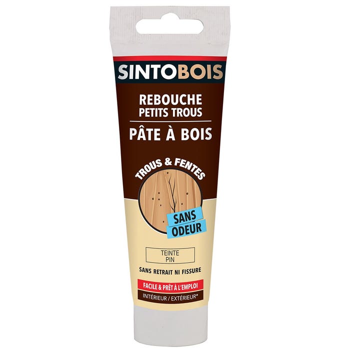 Pâte à bois à l’eau SINTOBOIS pin tube 250g - SINTO - 37500 1