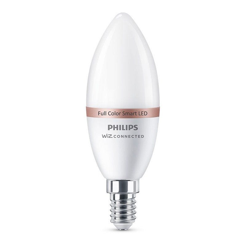 Ampoule LED bougie connectée PHILIPS - WIZ - EyeComfort - dimmable - 4,9W - 470 lumens - E14 - 93207 2