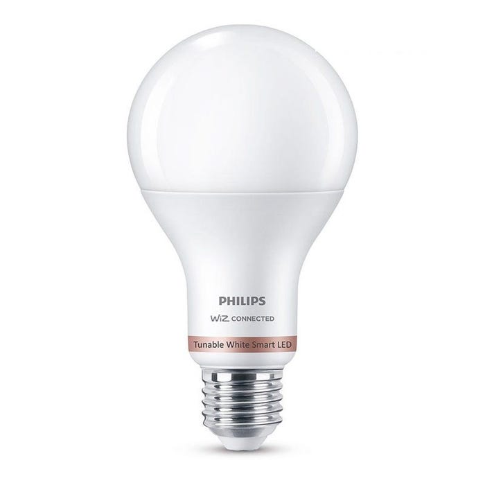 Ampoule LED standard connectée PHILIPS - WIZ - EyeComfort - multicolore - 13W - 1520 lumens - E27 - 93206 2