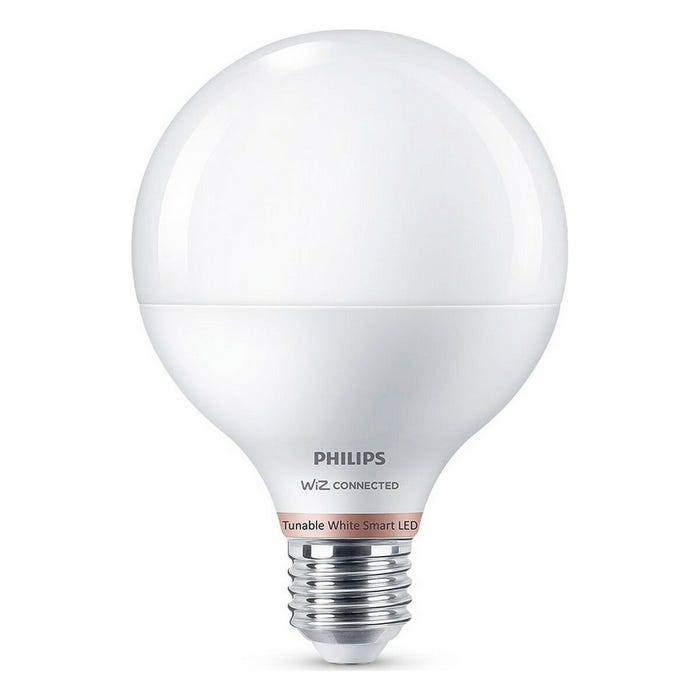 Ampoule LED globe connectée PHILIPS - WIZ - EyeComfort - multicolore - 11W - 1055 lumens - E27 - 93212 4