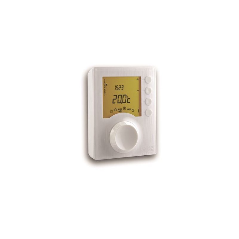 Thermostat Prog Filaire J/h Pour Chauffage En Mode Confort/reduit 230v, Delta Dore, Ref : 6053006
