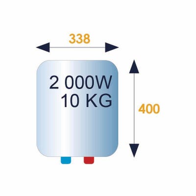 Chauffe-eau électrique de petites capacités ARISTON Capacité 10L