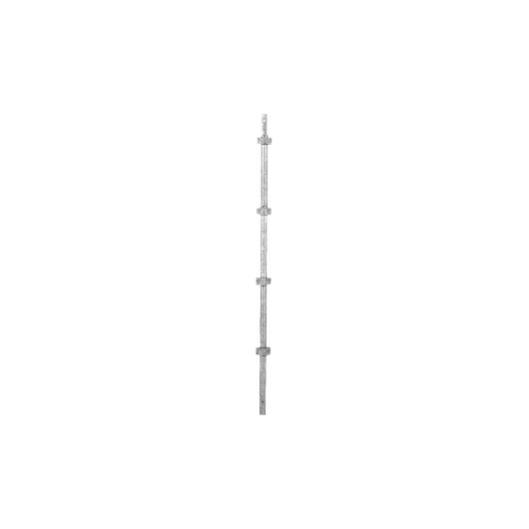 TUBESCA-COMABI - Montant M4200 - Hauteur 2m - 4 nœuds - pour échafaudage R200/M368 - Réf: 00026710