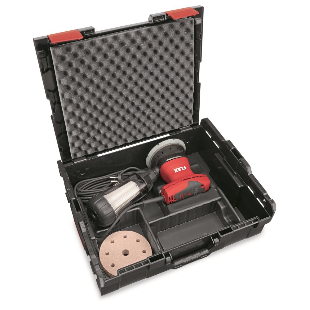 Ponceuse excentrique avec régulation de régime en kit, 125 mm ore 125-2 set flex - en l-boxx avec accessoires - 429880 7