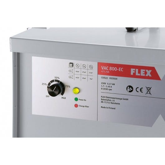 Épurateur d'air de chantier VAC 800-EC classe M FLEX - 477745 4