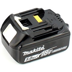 Makita DPT 353 T1J 18 V Li-Ion Cloueur sans fil en coffret Makpac + 1x Batterie 5,0 Ah - sans Chargeur 3