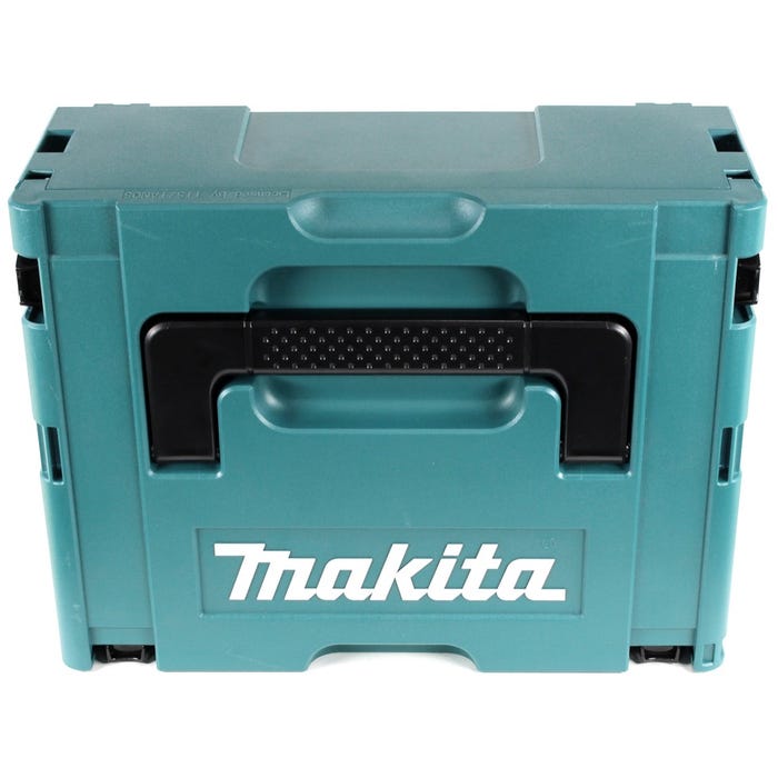 Makita DJS 161 RT1J 18 V Li-Ion Cisaille métal + coffret de transport Makpac + 1 x Batterie 4,0 Ah + Chargeur 2