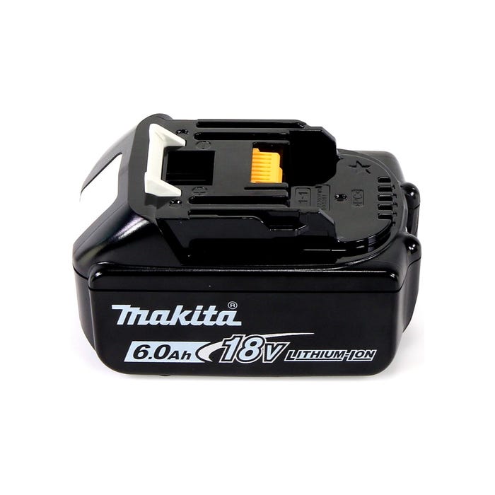 Makita DJV 182 G1J Scie sauteuse sans fil 18V Brushless 26mm + Coffret de transport Makpac + 1x Batterie BL1860B 6,0 Ah - sans 3