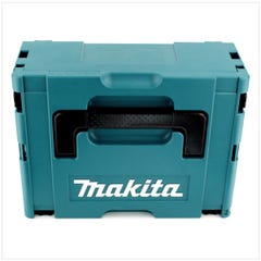 Makita DHP 481 Kit Y1J-D Perceuse-visseuse à percussion sans fil avec boîtier MAKPAC inclus 1 x 1,5 Ah batterie + chargeur 2