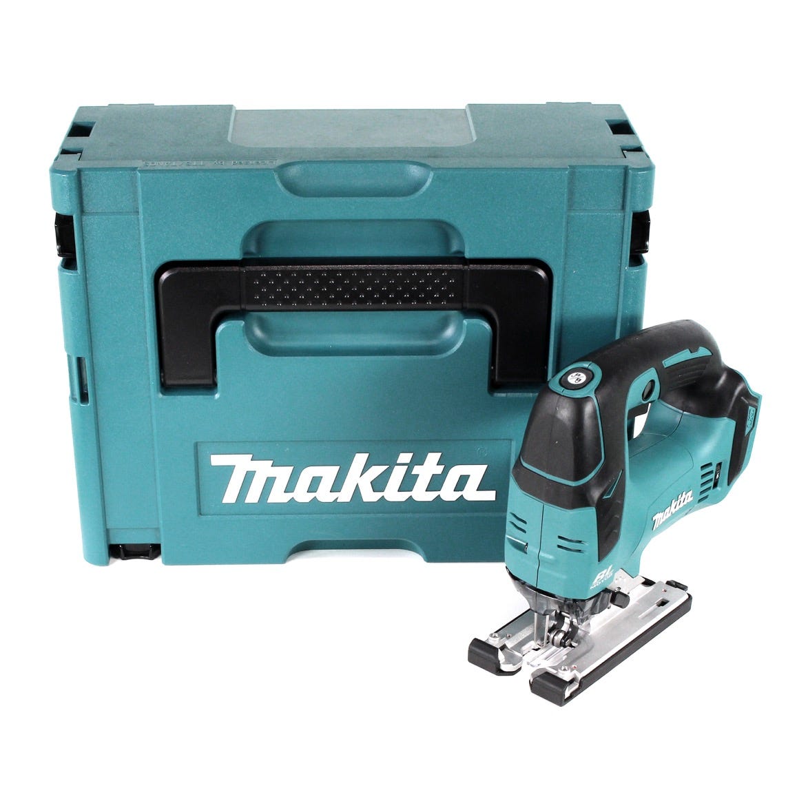 Makita DJV 182 ZJ Scie sauteuse sans fil 18V Brushless 26mm + Coffret de transport Makpac - sans Batterie, sans Chargeur 0