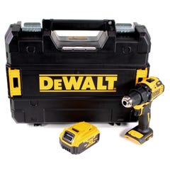 DeWalt DCD708NT Perceuse-visseuse sans fil 18V Li-Ion Brushless + 1x Batterie 5,0Ah + Coffret - sans chargeur 0
