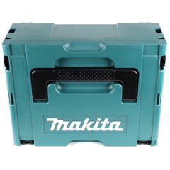Makita DJS 161 RMJ 18 V Li-Ion Cisaille métal avec Coffret de transport Makpac + 2x Batteries 4,0 Ah + Chargeur 2