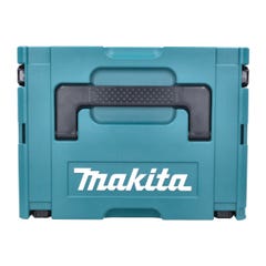 Makita DTD 152 RMJ 18V Li-Ion Visseuse à chocs sans fil avec boîtier Makpac + 2x Batteries BL 1840 4,0 Ah Li-Ion + Chargeur rapide DC 18 RC 2
