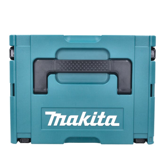 Makita DTD 152 RAJ 18V Li-Ion Visseuse à chocs sans fil avec boîtier Makpac + 2x Batteries BL 1820 2,0 Ah Li-Ion + Chargeur rapide DC 18 RC 2