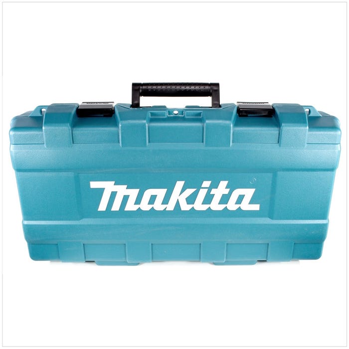 Makita DJR 360 PFJ Scie récipro sans fil 2x 18 V avec boîtier + 2x Batteries BL 1830 3,0 Ah + Double Chargeur 2