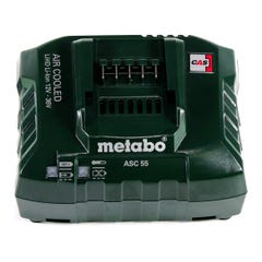 Metabo Basis Set 18V - 1x Batterie LiHD 4,0Ah ( 625367000 ) + Chargeur ASC 55 ( 627044000 ) 3