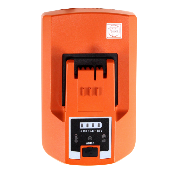 Chargeur Rapide ALG 80 FEIN 92604180010 pour Batteries 12/14/18V-Port USB intégré 1