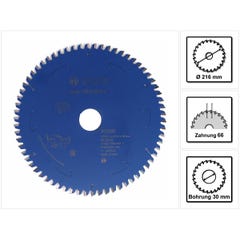 Bosch Lame de scie circulaire Expert for Aluminium 210 x 1,4 x 30 mm - 66 dents ( 2608644542 ) 0
