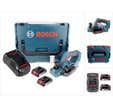 Bosch GHO 18 V-LI Professional Raboteuse sans fil 18V + 2x Batteries 2,0Ah + Chargeur + Coffret L-Boxx