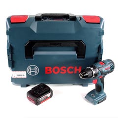 Bosch GSR 18V-28 Perceuse-visseuse sans fil 18V 1/2" 13mm + Coffret de transport L-Boxx + 1 x Batterie 5 Ah - sans Chargeur 0