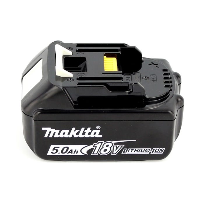 Makita DJV 182 T1J Scie sauteuse sans fil 18V Brushless 26mm + Coffret de transport Makpac + 1x Batterie BL1850B 5,0 Ah - sans 3
