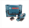 Bosch GHO Raboteuse sans fil 18V 82mm + 1x Batterie 5,0Ah + Coffret de transport L-Boxx - sans Chargeur