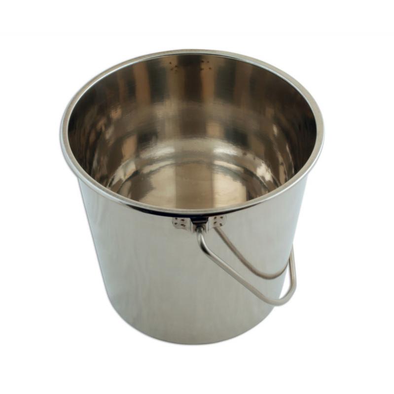 SEAU EN INOX - 12 litres