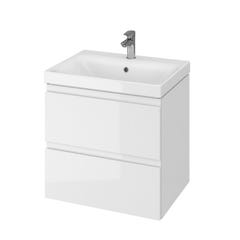Meuble de salle de bain-60x45cm-Blanc-Moduo 3