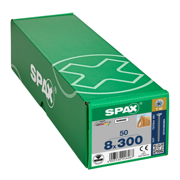 Vis SPAX SeKo T-STAR+ 80x300 VG Wirox (Par 50) 6