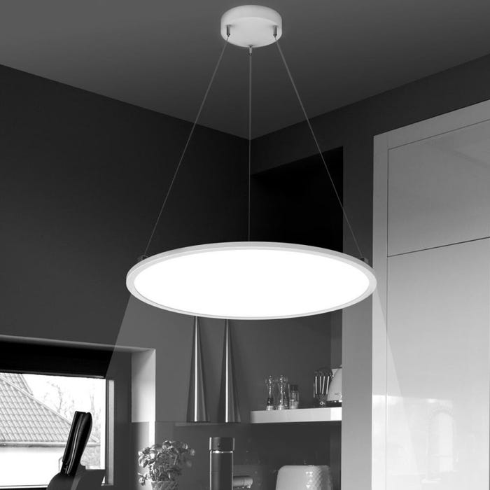 Xanlite - Plafonnier LED rond suspendu - cons. 48W - 4000 lumens - Blanc neutre - Extra plat - PA4000ANW 2