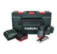 Metabo STA 18 LTX 100 Scie sauteuse sans fil 18V ( 601002840 ) + 1x Batterie 5,5Ah + Chargeur + Coffret de transport