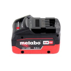 Metabo STA 18 LTX 100 Scie sauteuse sans fil 18V ( 601002840 ) + 1x Batterie 5,5Ah + Coffret de transport - sans chargeur 4