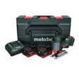 Metabo STA 18 LTX 100 Scie sauteuse sans fil 18V ( 601002840 ) + 2x Batteries 5,5Ah + Chargeur + Coffret de transport